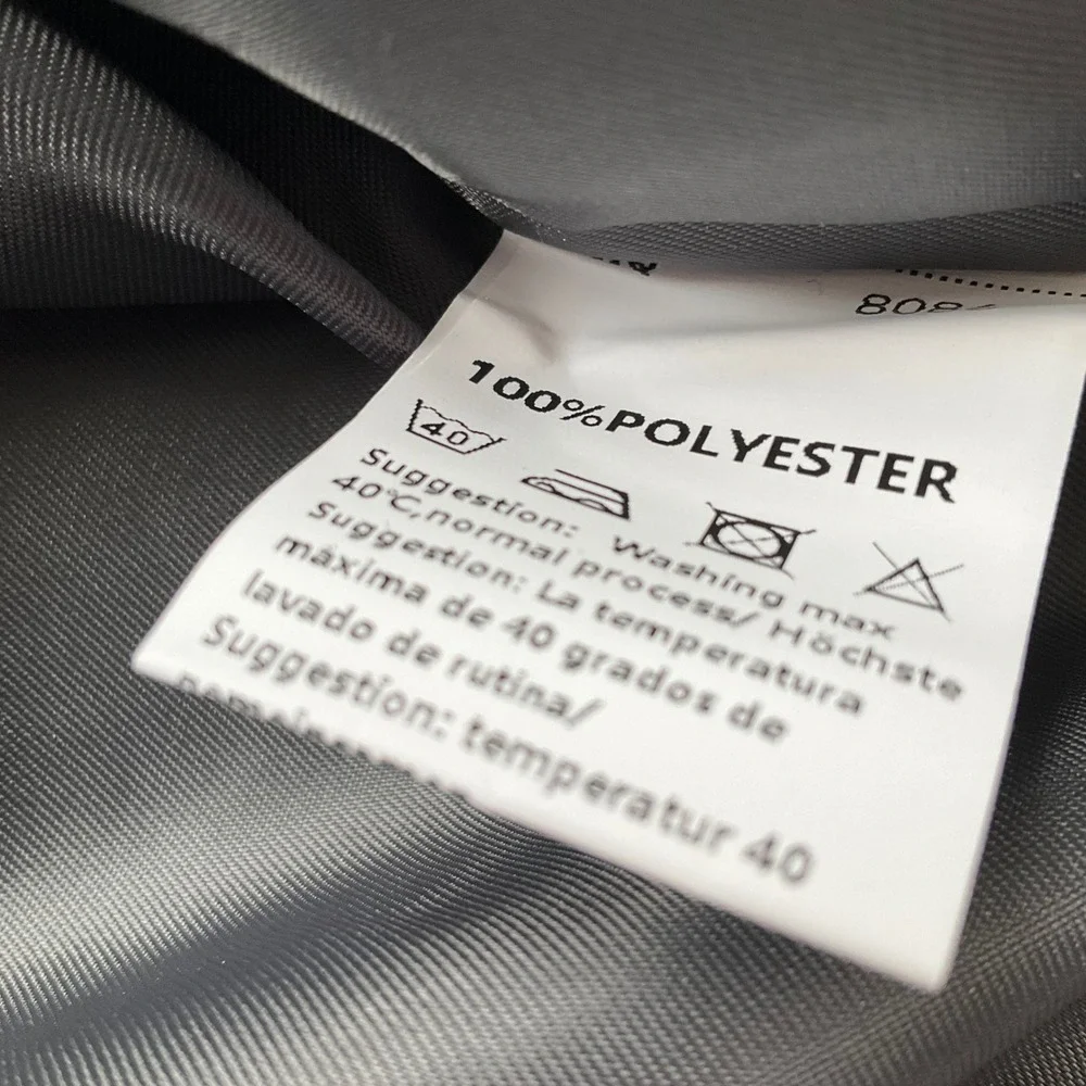 COOFANDY‎ Mens Slim Fit Formal Suit Vest Gray Size XL NWT Preppy Career Party